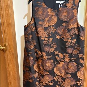 Preston & York: Copper Floral Sheath Dress
